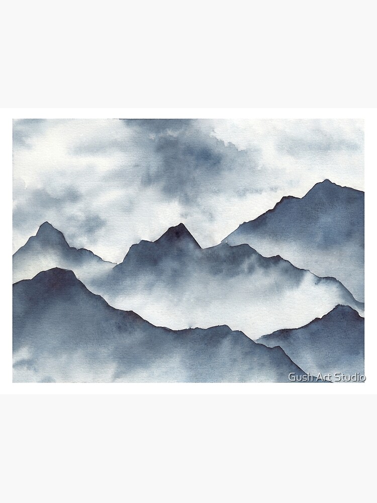 晨雾山景 — 专辑取景